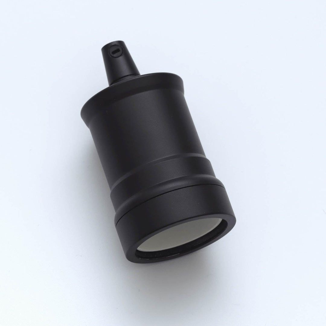 Calex ES Lamp Holder Peak with Shade Ring - Prisma Lighting