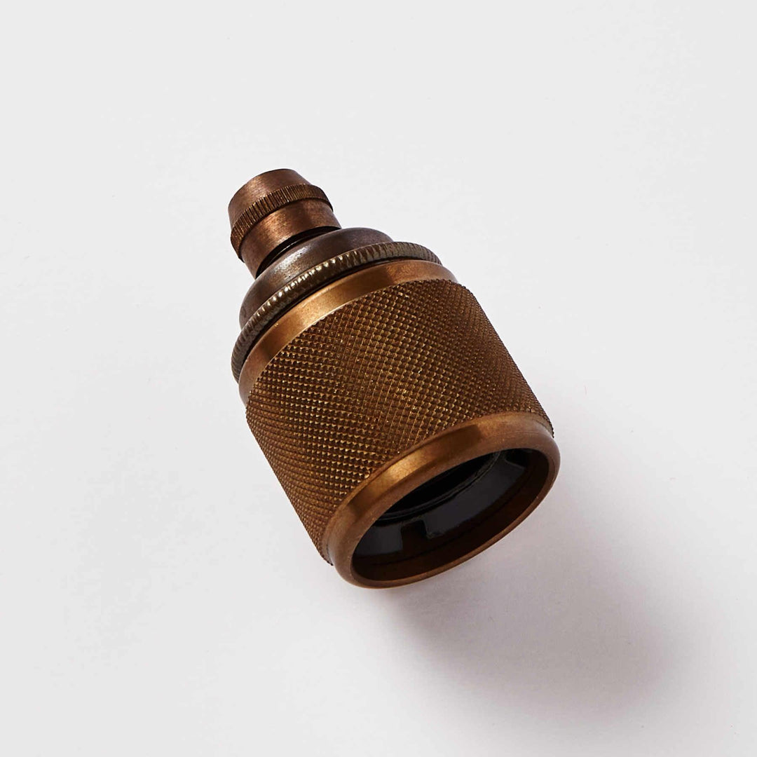 Lilley Old English Knurled Edge Lamp Holder - Prisma Lighting
