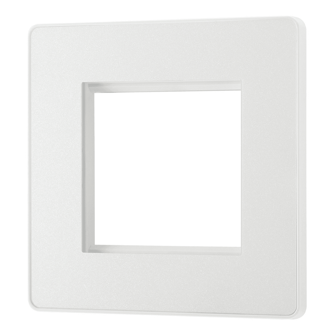 Evolve Twin Euro Front Plate (50 X 50) - Prisma Lighting