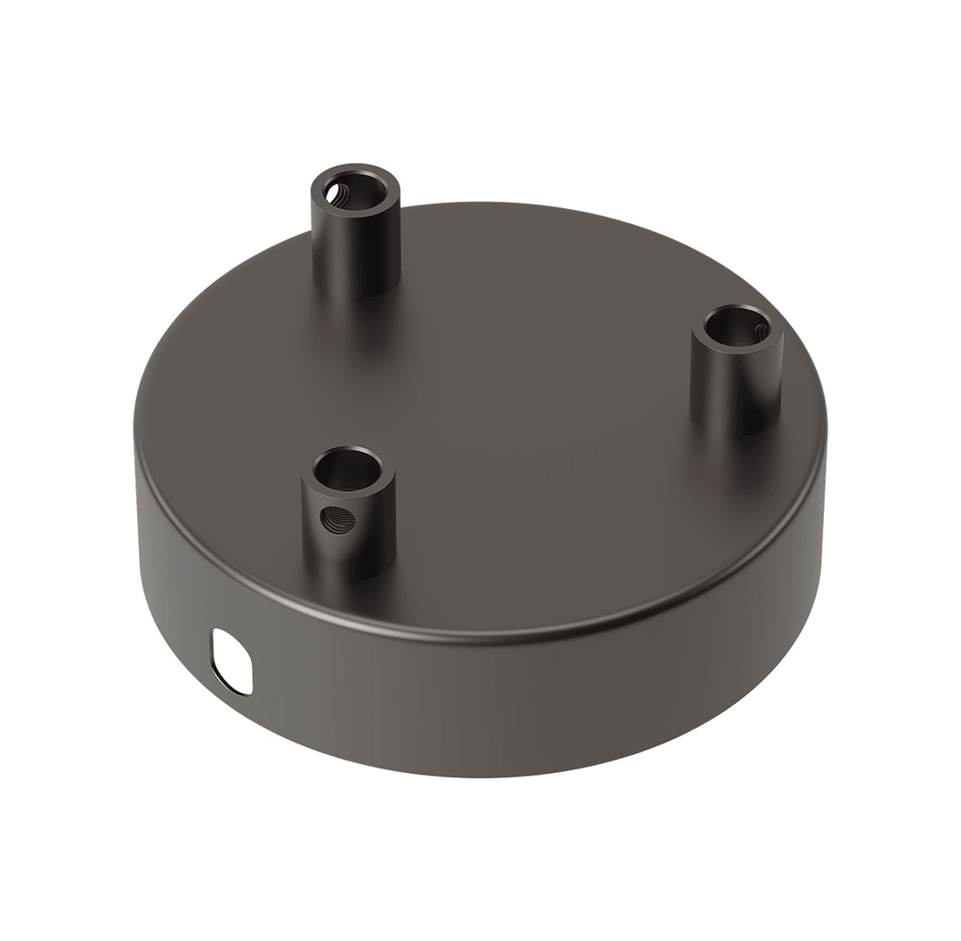 Calex Metal Ceiling Rose 3 Hole - Prisma Lighting