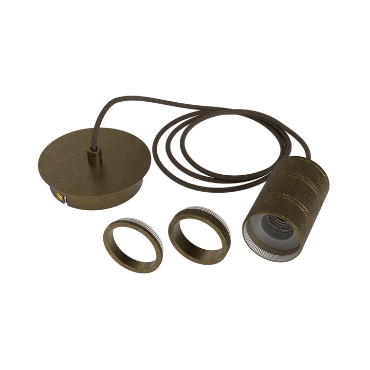 Calex Pendant E27 Cord Set 2 Mtr Industrial - Prisma Lighting