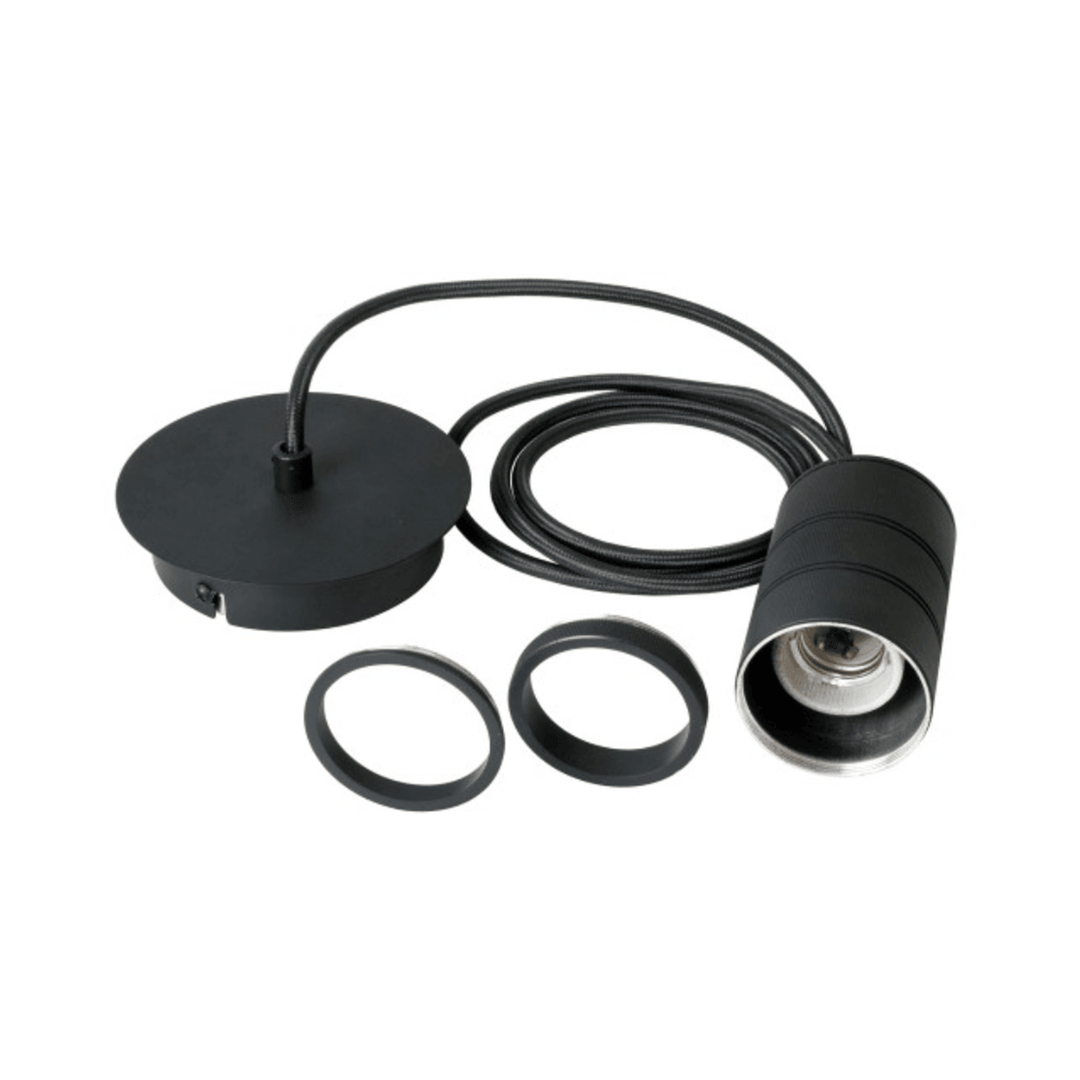Calex Pendant E27 Cord Set 2 Mtr Industrial - Prisma Lighting