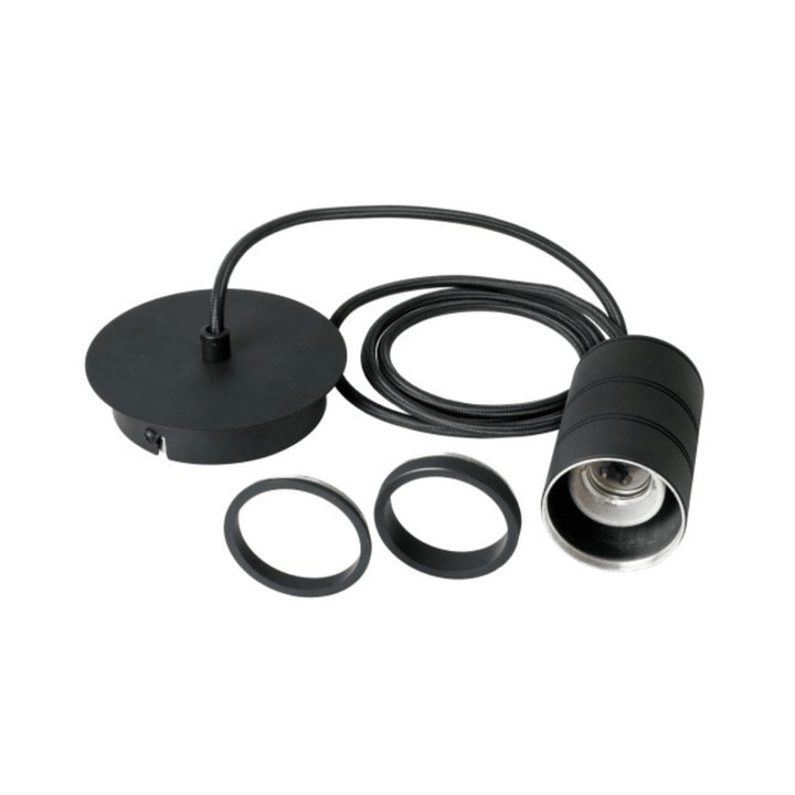 Calex Pendant E27 Cord Set 2 Mtr Industrial - Prisma Lighting