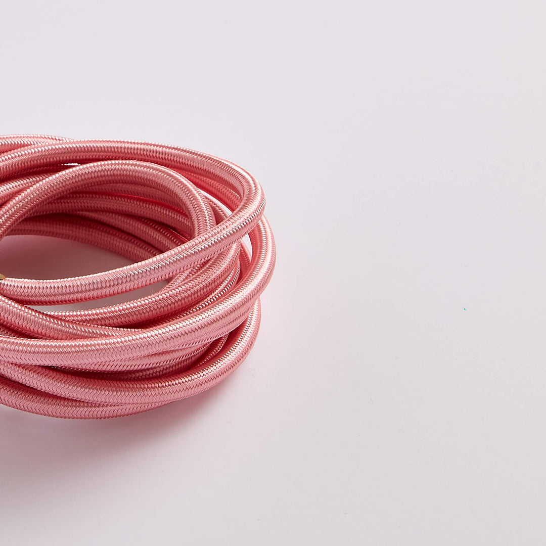 Prisma Pink 3 Core 0.5mm Round Cable - Prisma Lighting