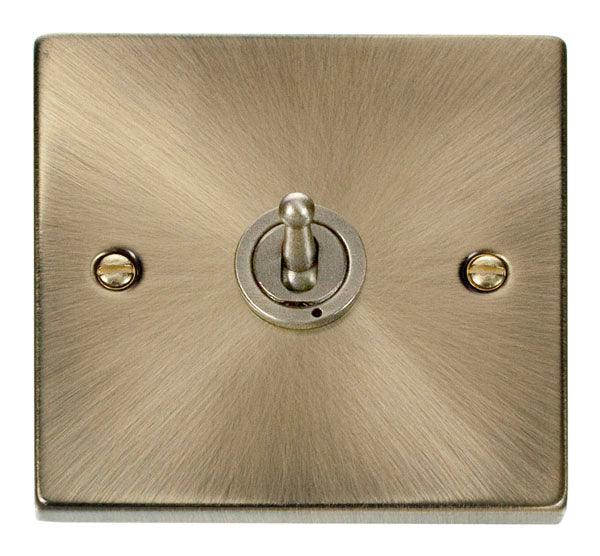 Click Deco 10A 2 Way Single Toggle Light Switch - Prisma Lighting