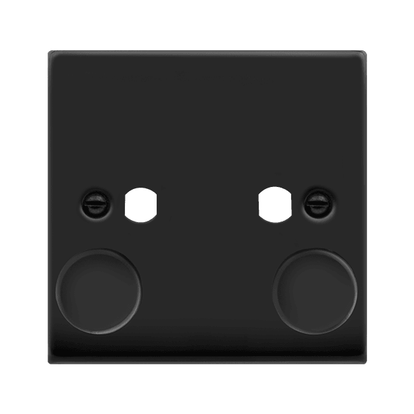 Click Deco Double Dimmer (Plate Only) - Prisma Lighting