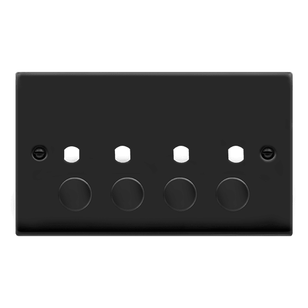 Click Deco 4G Quad Dimmer (Plate Only) - Prisma Lighting