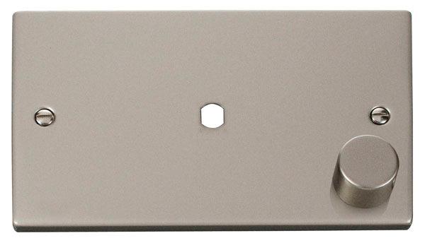 Click Deco 2G Double Plate 1G Single Dimmer (Plate Only) - Prisma Lighting