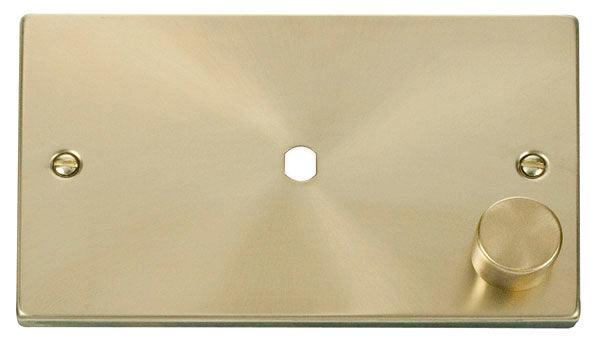 Click Deco 2G Double Plate 1G Single Dimmer (Plate Only) - Prisma Lighting