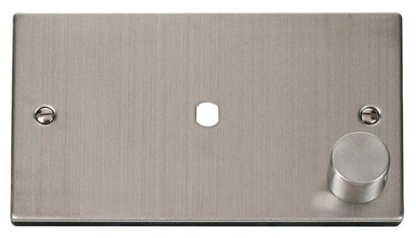 Click Deco 2G Double Plate 1G Single Dimmer (Plate Only) - Prisma Lighting