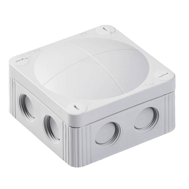 Wiska COMBI 308 85 x 85 x 51 Grey Junction Box IP66/IP67 - Prisma Lighting