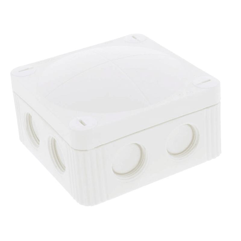 Wiska COMBI 308 85 x 85 x 51 White Junction Box IP66/IP67 - Prisma Lighting
