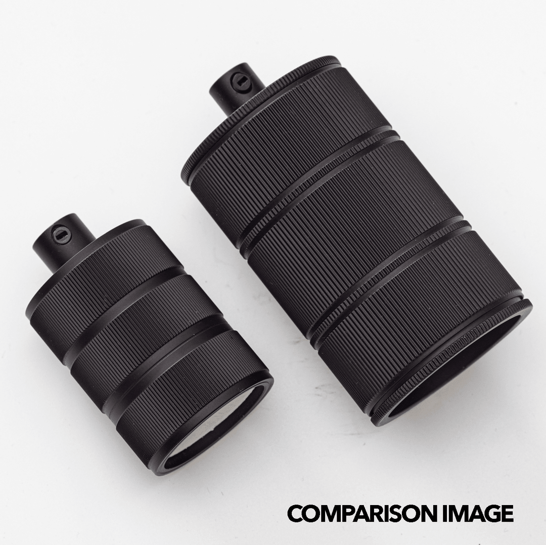 Calex XXL Black Lamp Holder ES/E27 3 Rings Model - Prisma Lighting