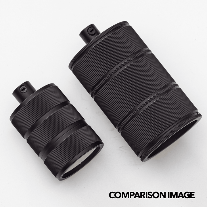 Calex XXL Black Lamp Holder ES/E27 3 Rings Model - Prisma Lighting