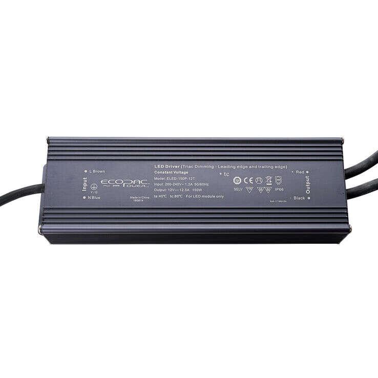 Ecopac LED Driver 150W 24V (TRIAC, Dimmable Leading and Trailing Edge) - Prisma Lighting