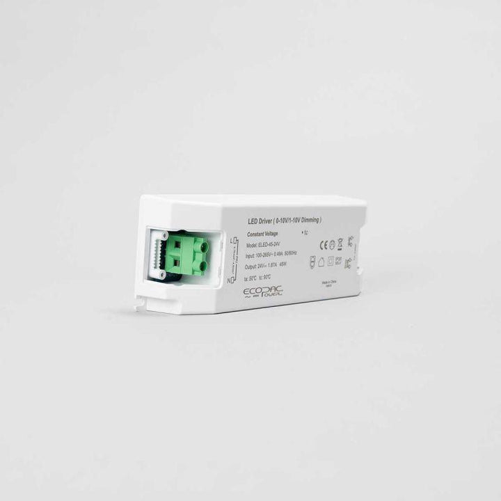 Ecopac LED Driver 45W 24V (1-10V, Dimmable) - Prisma Lighting
