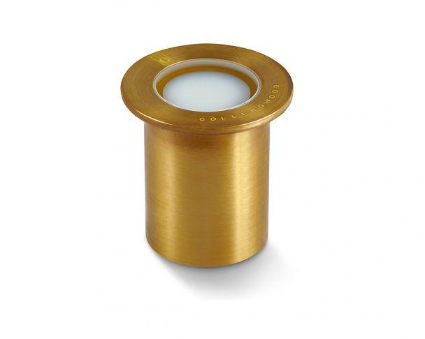 Collingwood GL018C AB Brass IP68 Small LED Marker Light - Prisma Lighting