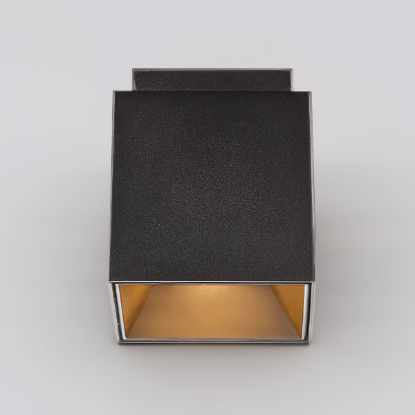 Black Square Ceiling Light