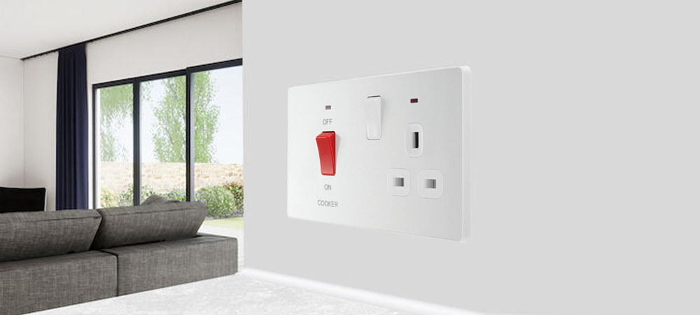 Cooker Outlet Sockets and Switches - Prisma Lighting