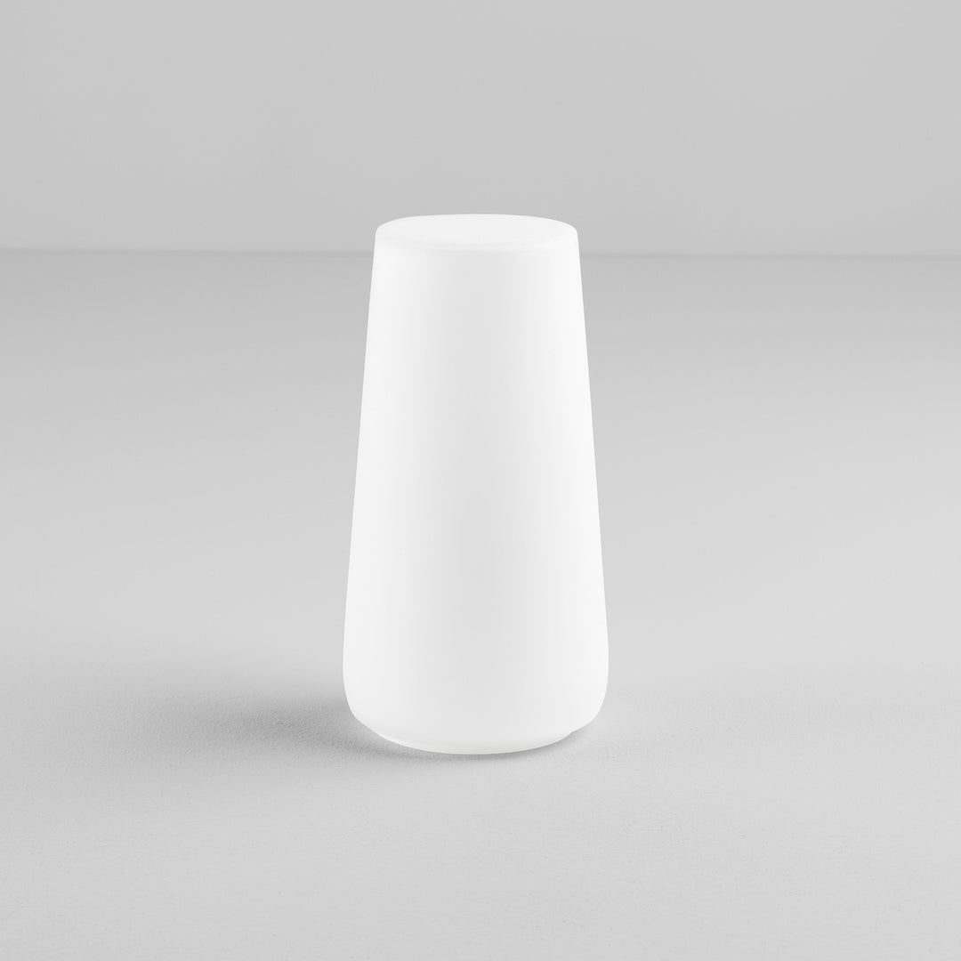 Astro Beauville Glass Shade in White Opal – Elegant Cylindrical Design