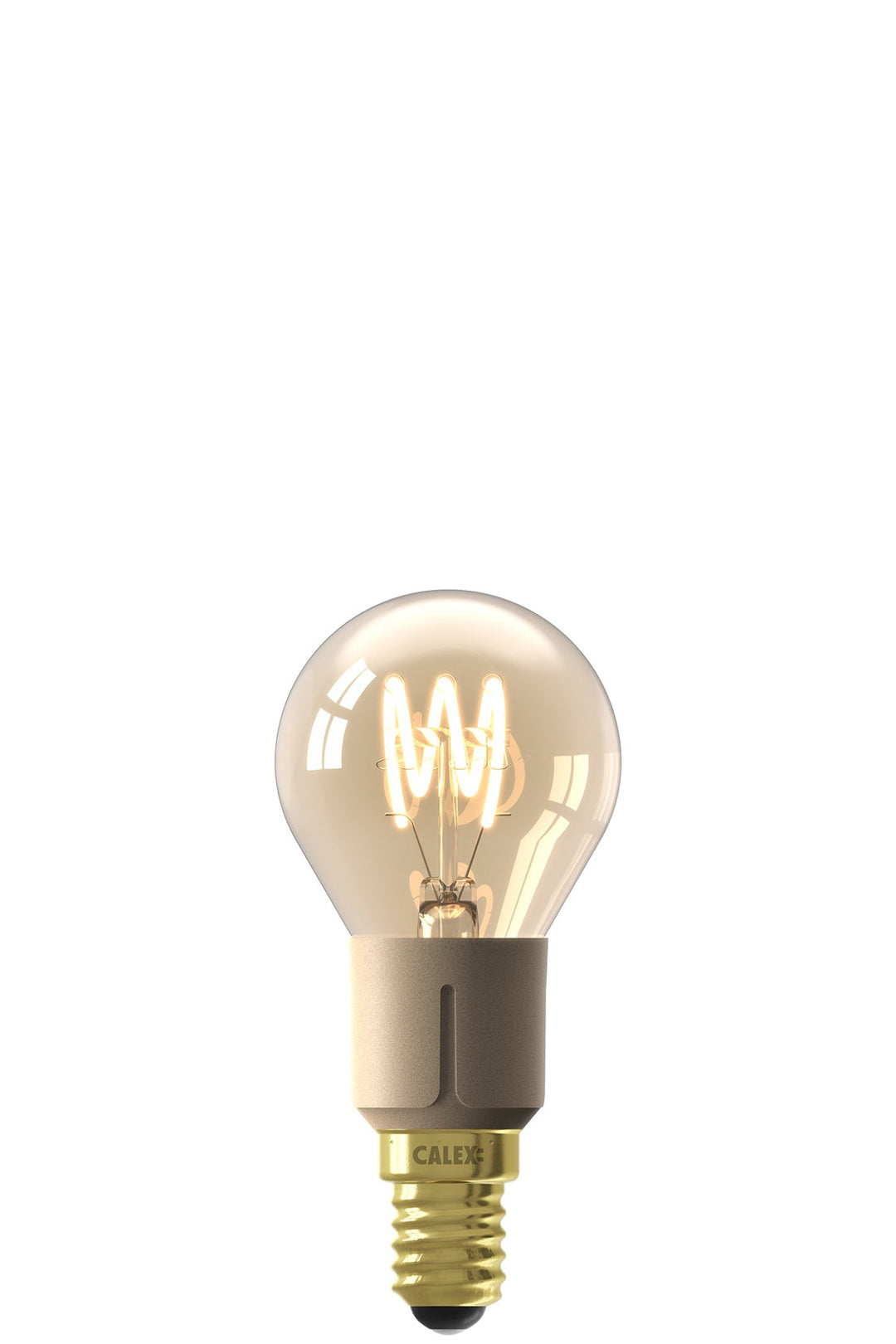 Calex Bulb P45 Gold Flex Filament, E14, 3-Step Dimming 1001003100