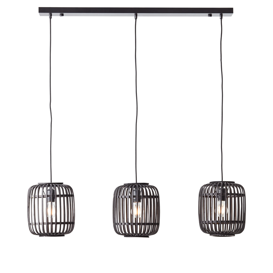 Mathias 3lt Linear Pendant Wood