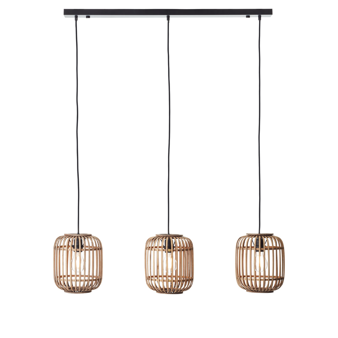 Mathias 3lt Linear Pendant Wood