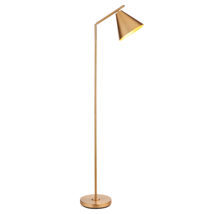 Cape Task Floor | Antique Brass Brass