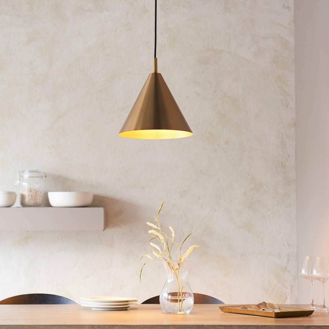 Cape Pendant | Antique Brass - Prisma Lighting