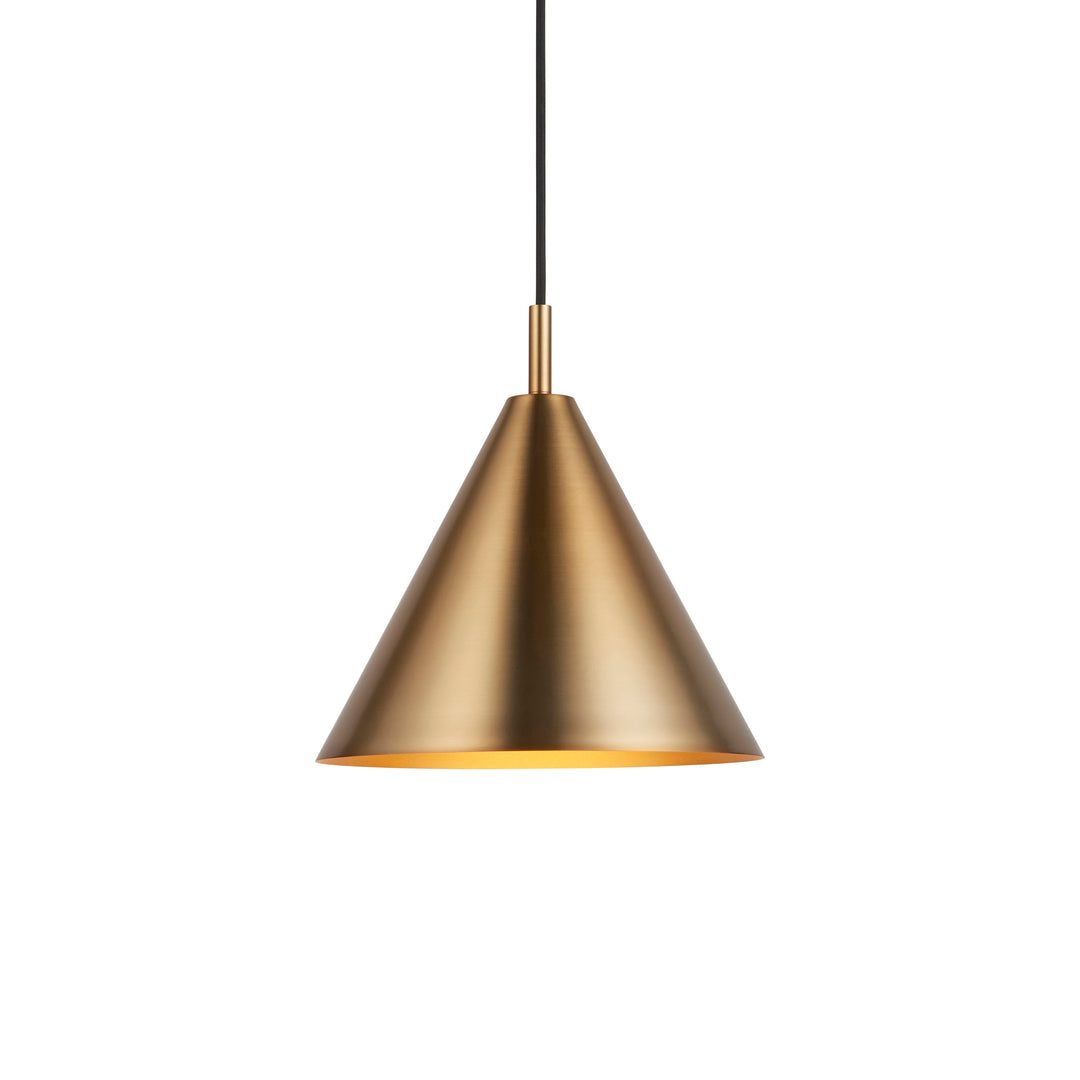 Cape Pendant | Antique Brass Brass