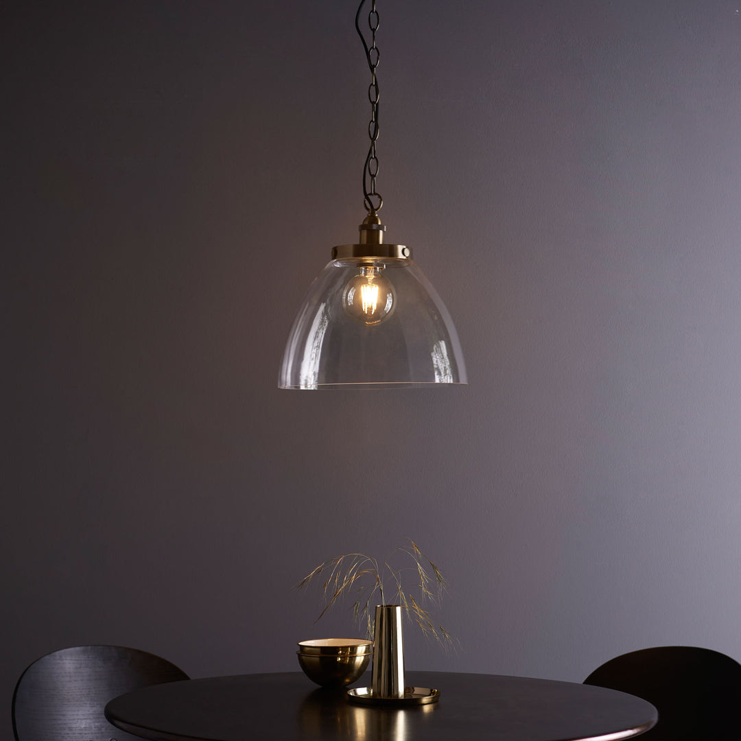 Hansen Grand Pendant Brass