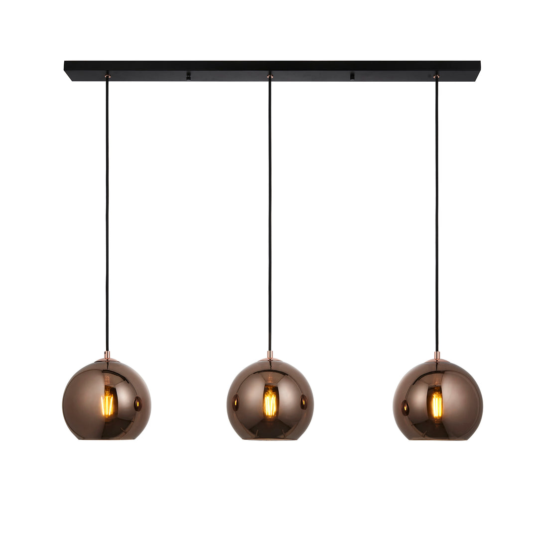 Boli 3lt Linear Pendant Copper