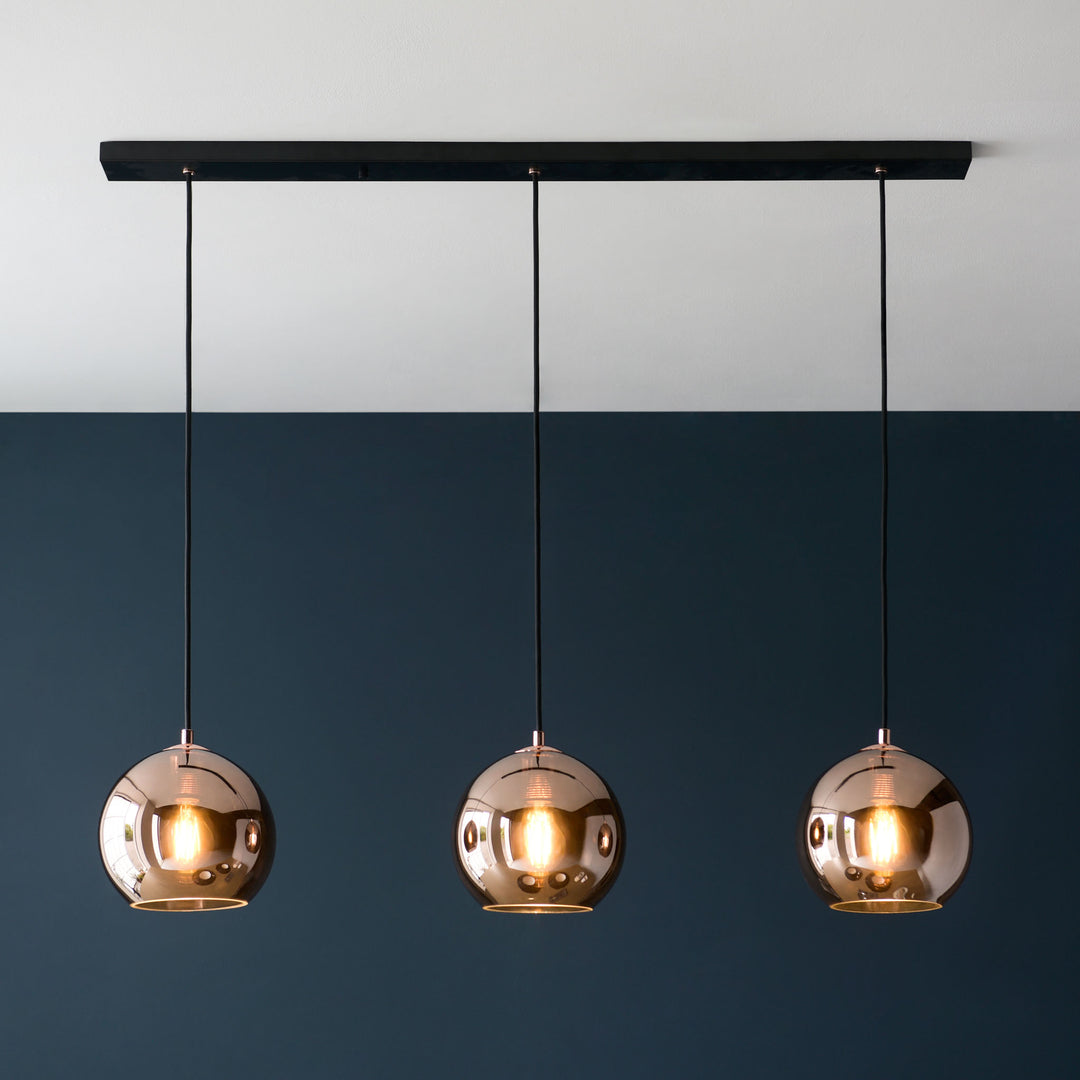 Boli 3lt Linear Pendant Copper