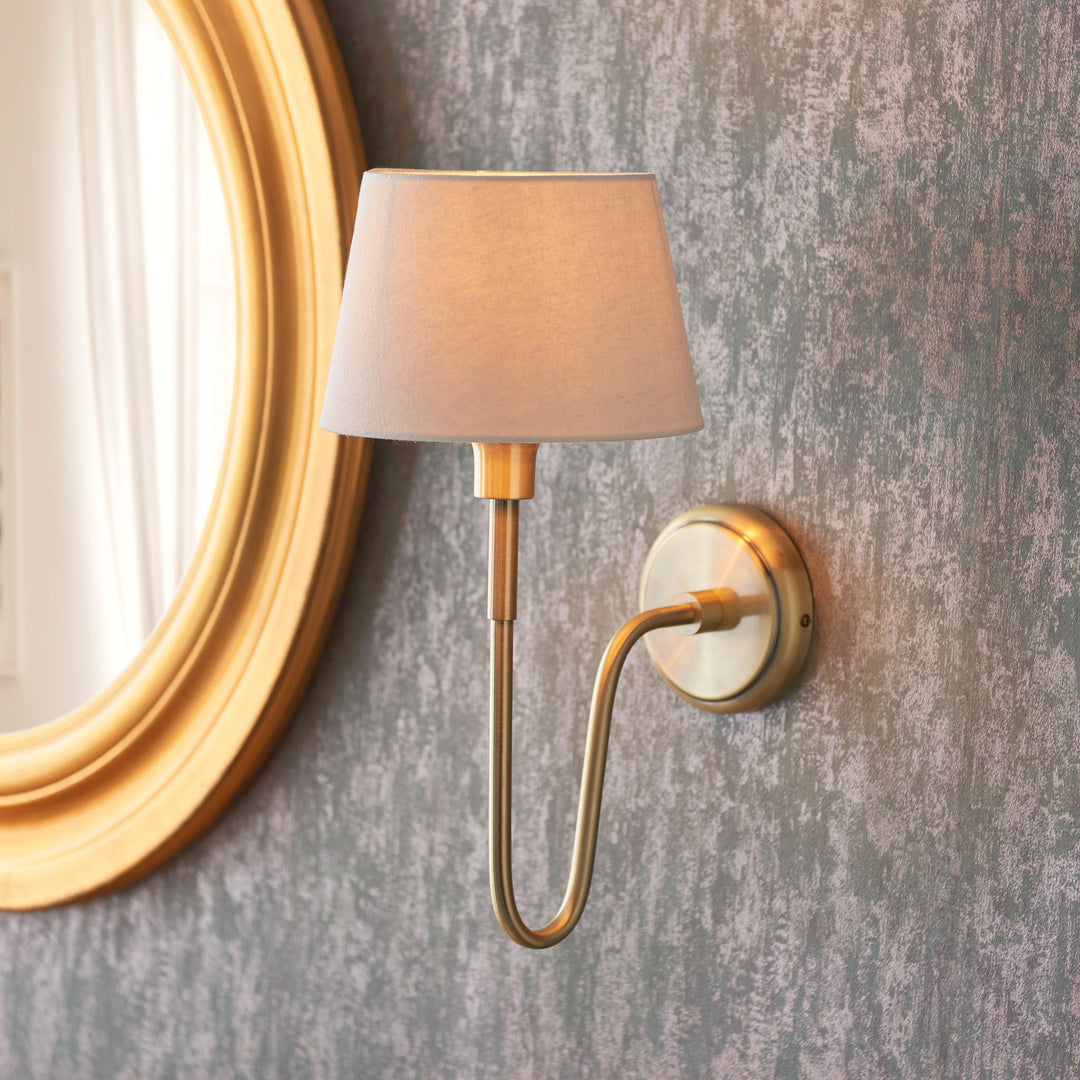 Rouen & Cici Wall Brass