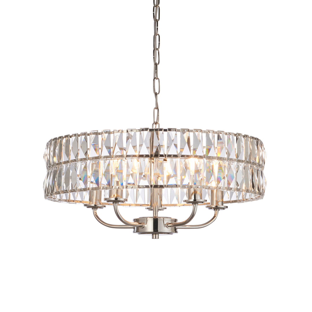 Clifton 5lt Pendant Nickel