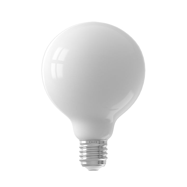 Calex LED Softline Globe Lamp G95, Opal, E27, Dimmable