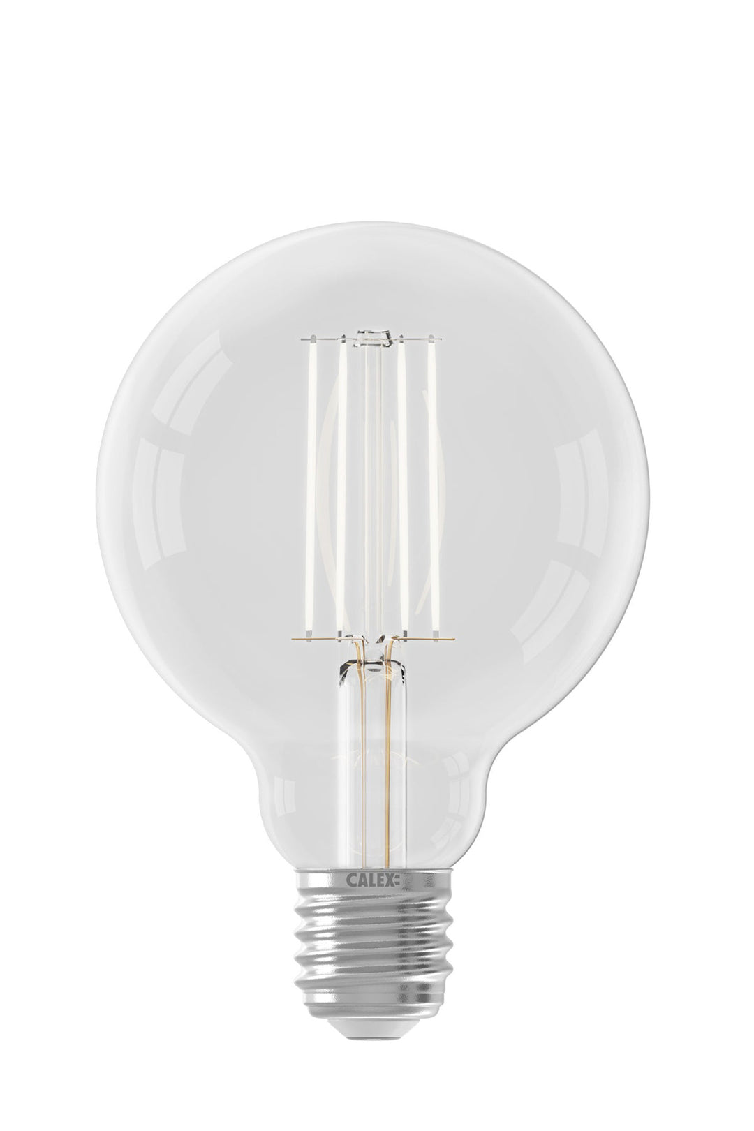 Calex Globe G95 Clear Straight Filament, E27, Dimmable with LED Dimmer 1101009700
