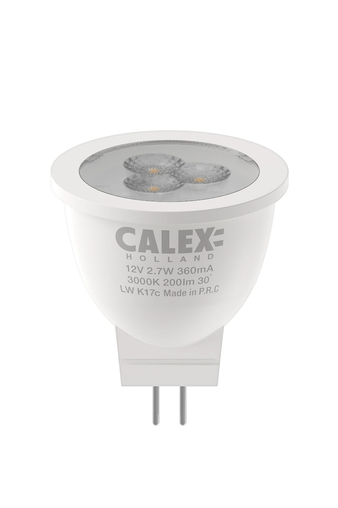 Calex LED SMD Standard Reflector Lamp MR11, Frosted, GU4, Dimmable 1301004100