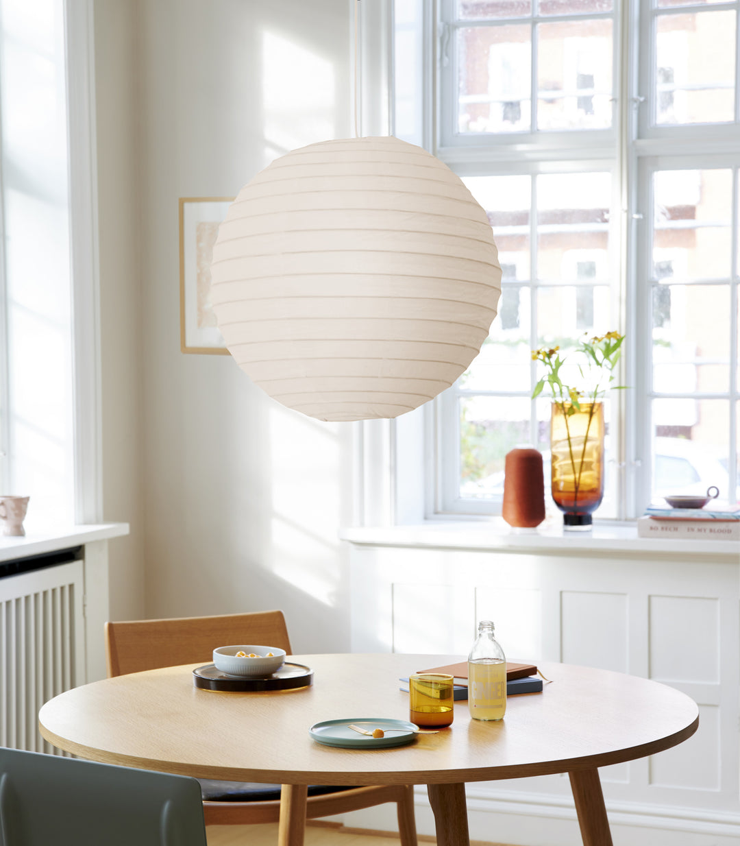 Riso 48 Pendant Light White