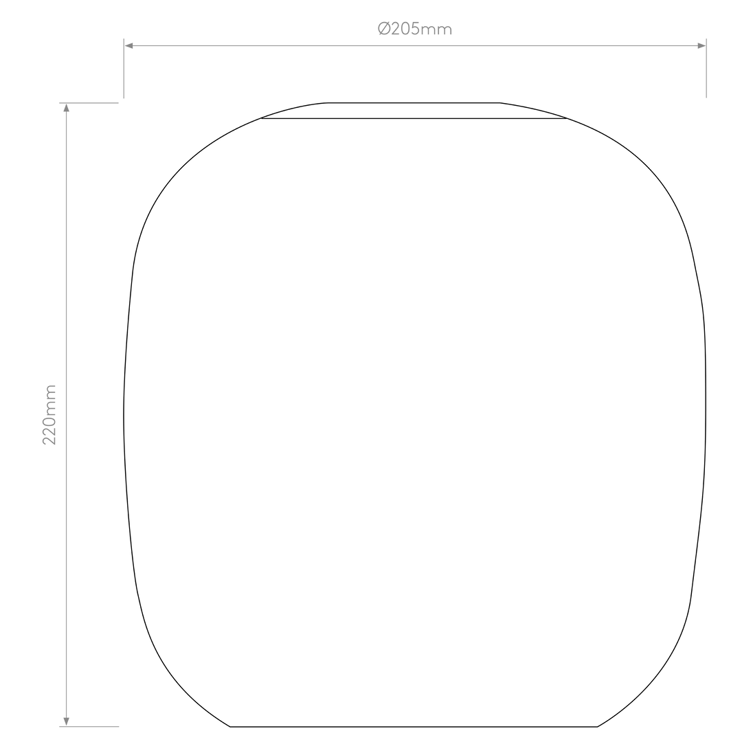 Image of Astro Curve Glass 220, supplied by Prisma Lighting