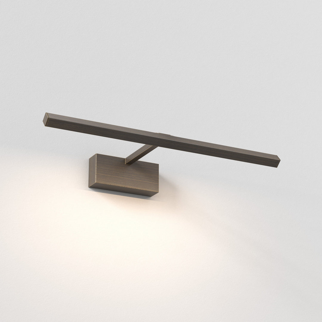 Astro Mondrian 400 LED picture light in Bronze finish