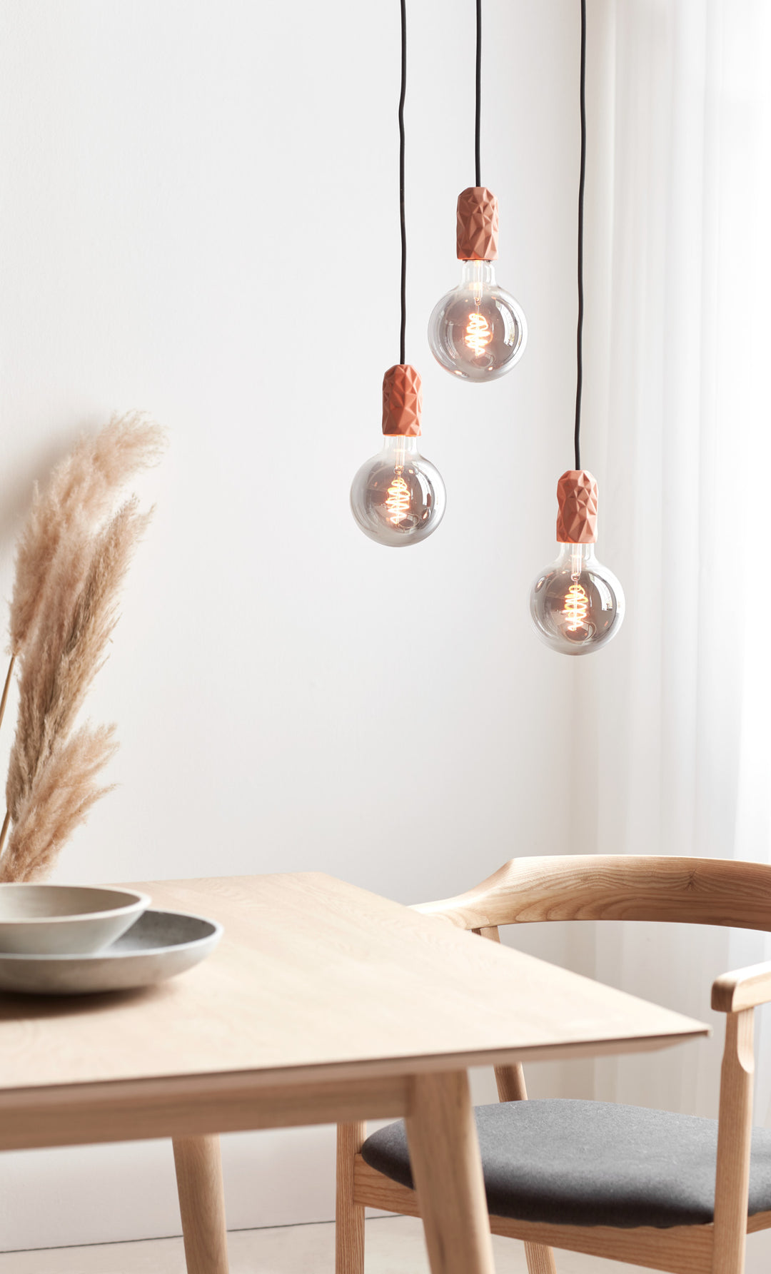 Hang Pendant Light Terracotta Terracotta