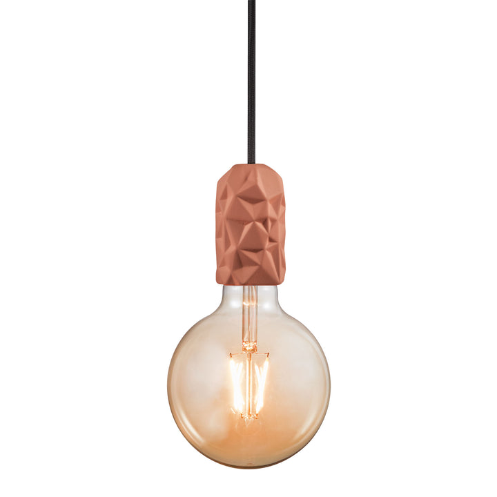 Hang Pendant Light Terracotta Terracotta