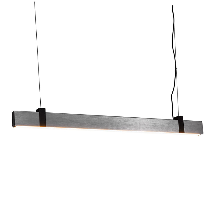 Lilt Pendant Light Brushed steel