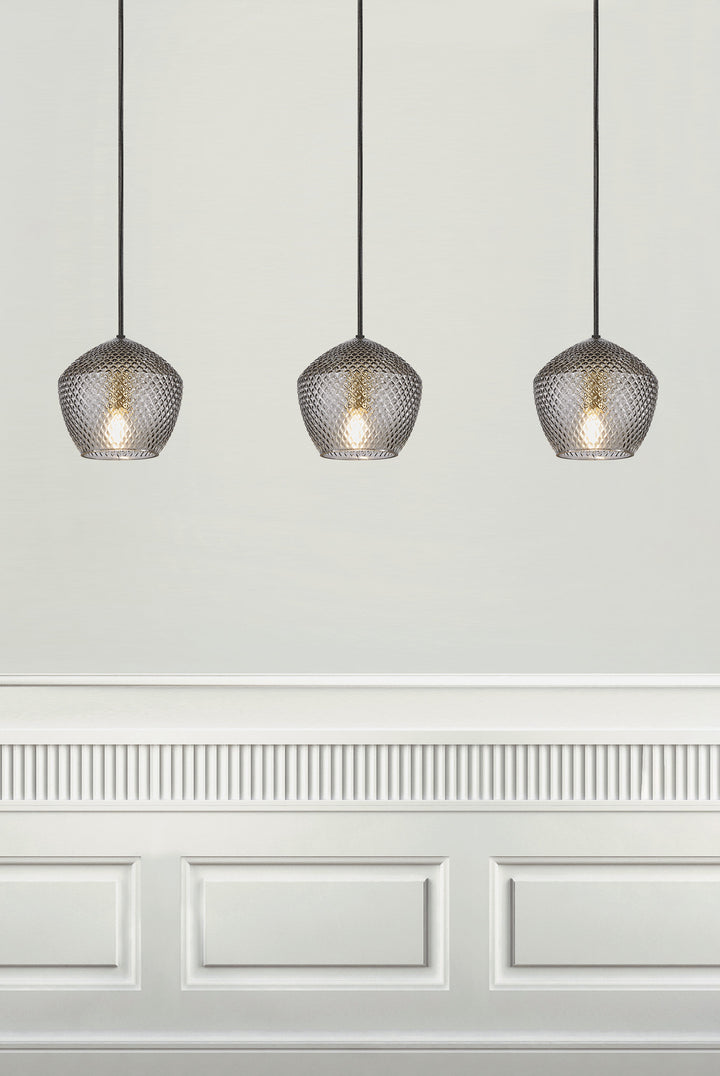 Orbiform Pendant Light Grey