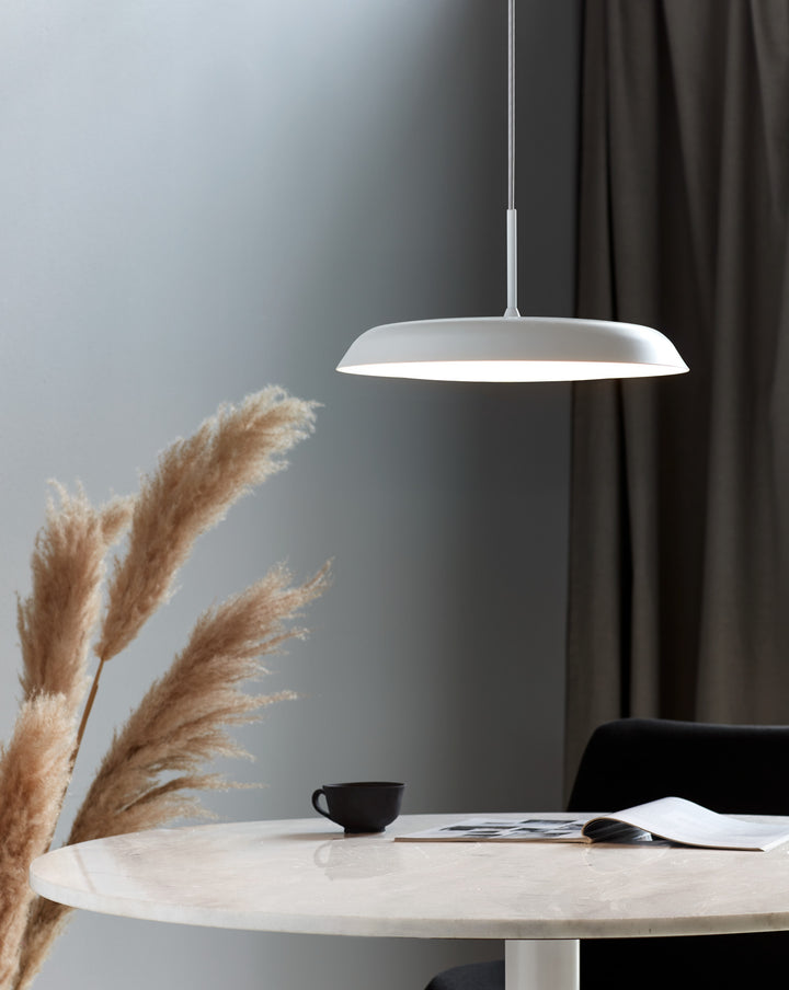 Piso Pendant Light White