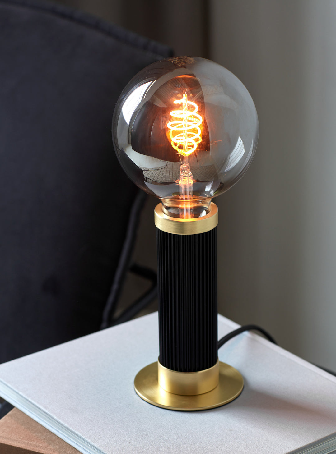 Galloway Table Light/Brass Black/Brass