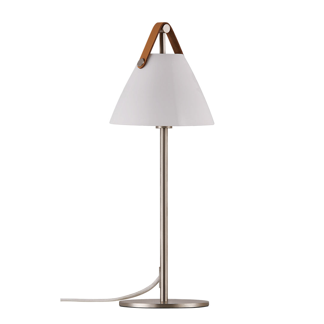 Strap Table Light Brushed steel