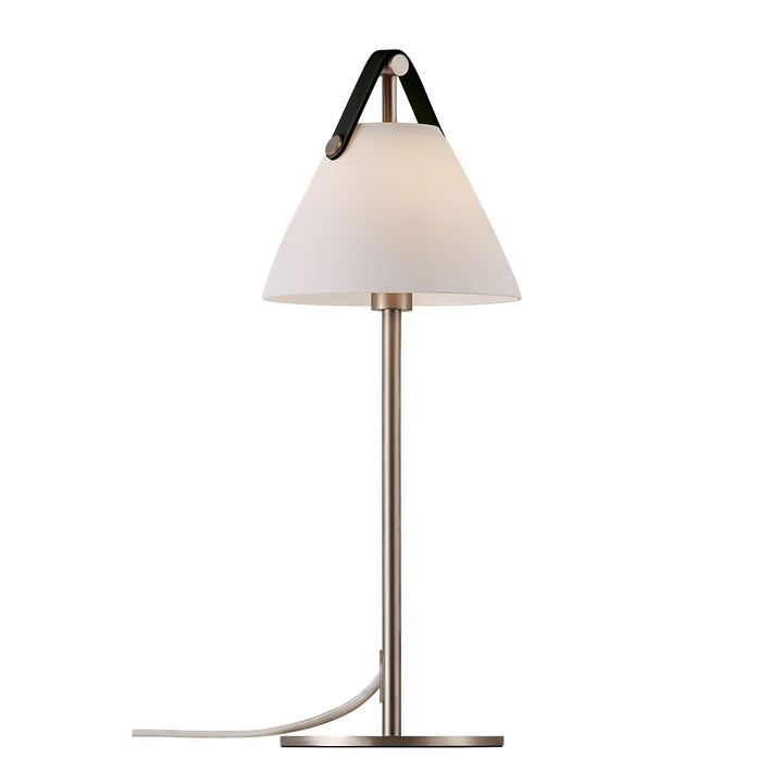 Strap Table Light Brushed steel