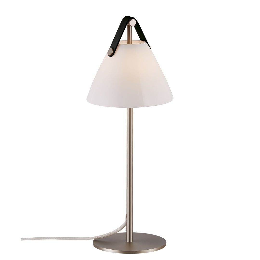 Strap Table Light Brushed steel